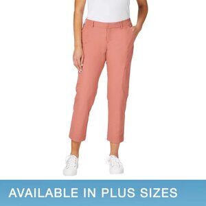 Kirkland Signature Ladies' Ankle Length Travel Pant, Coral Pink